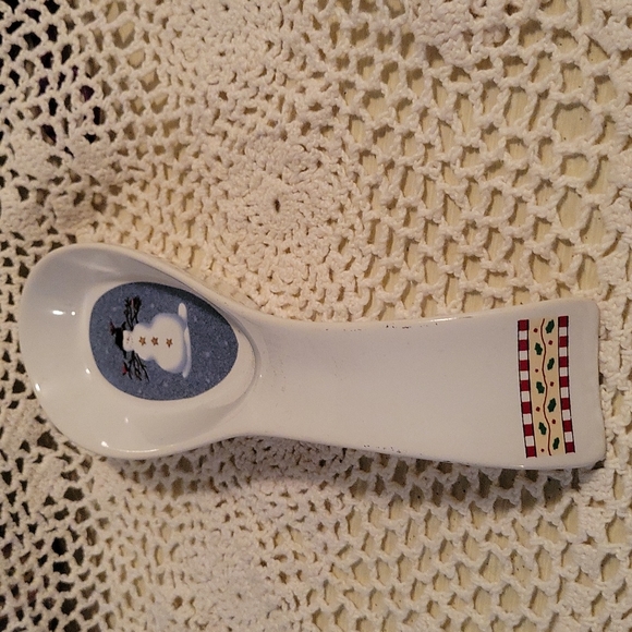 Sakura Debbie Mumm plate~spoon rest - Picture 4 of 5